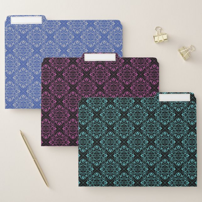 Floral File Folders (Set)