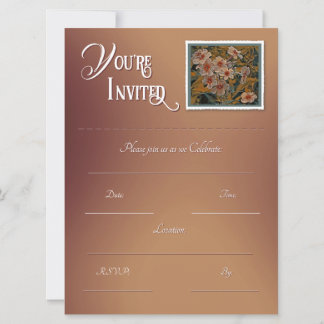 Floral Fill-In Invitation