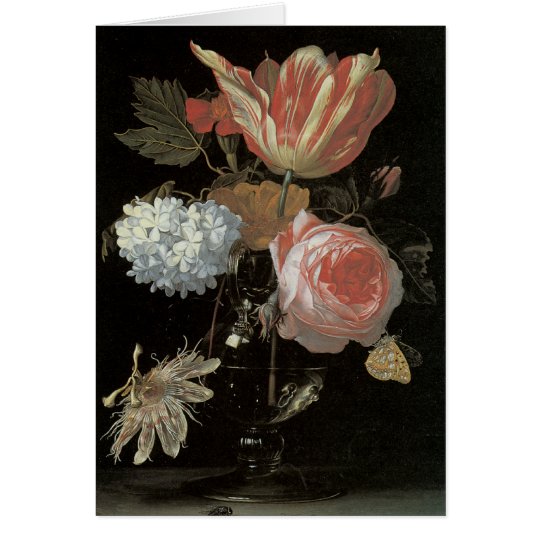 Floral Fine Art Blank Note Card