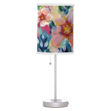 Floral Fine Art Lamp Original Painting