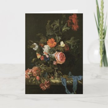 Floral Fine Art With Roses Card by themollywogpost at Zazzle