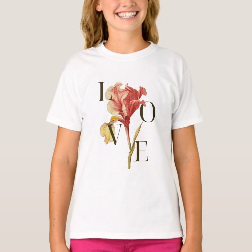 Floral Finesse Blooming Beauty T_Shirt