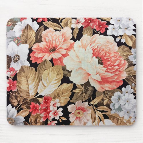 Floral Flair Mouse Pad