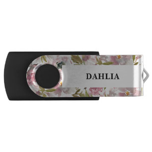 Floral flash drive