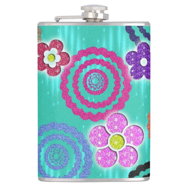 Floral Flask (Front)