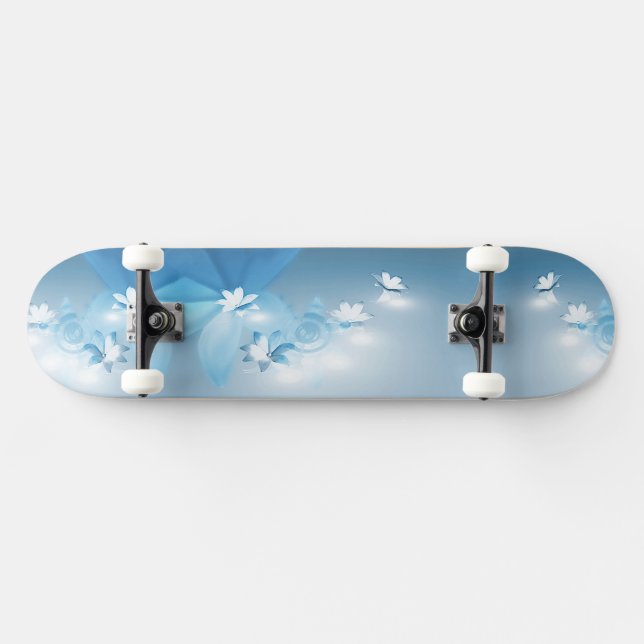 Floral Flo Skateboard (Horz)