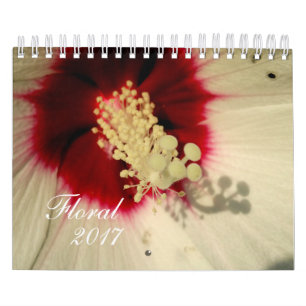 Floral Flower Photo Calendar