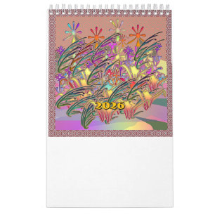 Floral Flowers Galore Calendar