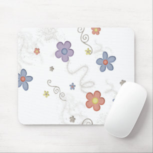 Floral Flowers  Mouse Pad! Mouse Pad