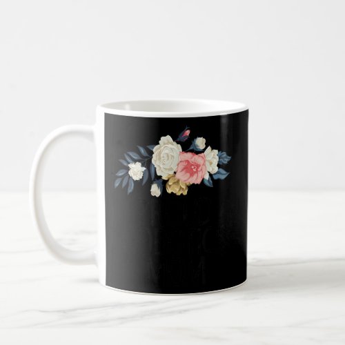 Floral Flowers Watercolor  Proud Robotics Mom  Coffee Mug