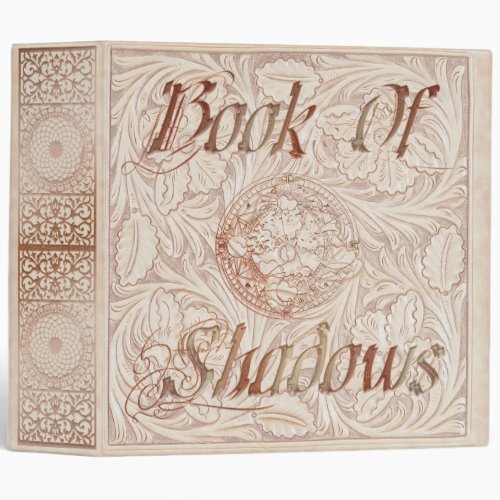 Floral Flurry Mandala Witches Book Of Shadows Binder