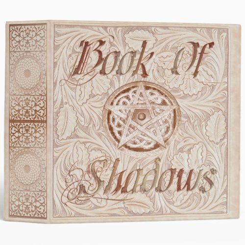 Floral Flurry Mandala Witches Book Of Shadows Binder