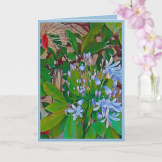 Floral Folded Greeting Card