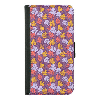Floral Folio Wallet Case for Smartphones