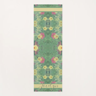 Floral Forest Floor Yoga Mat