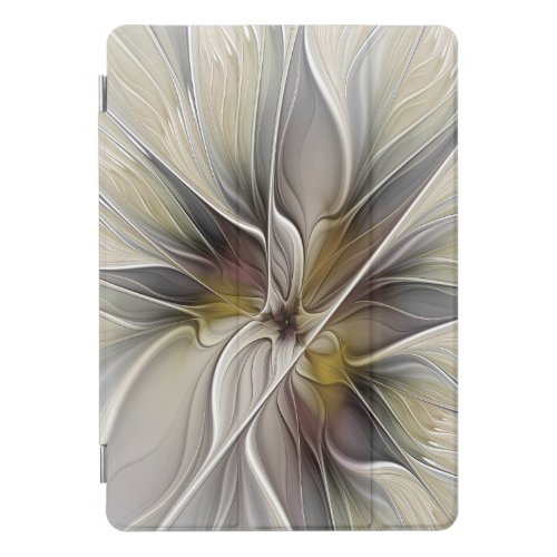 Floral Fractal Fantasy Flower with Earth Colors iPad Pro Cover