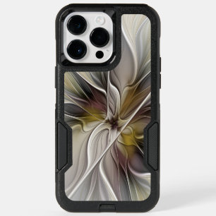 Floral Fractal, Fantasy Flower with Earth Colors OtterBox iPhone 14 Pro Max Case