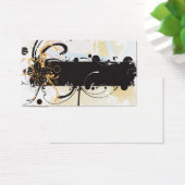 Floral frame Profile Card (Desk)