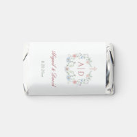 Floral Frame Religious Wedding Monograms