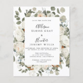 Floral Frame Save the Date (Front)