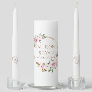 Floral Frame Unity Candle