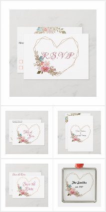 Floral Frame Watercolor