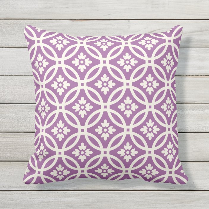 purple outdoor throw pillows