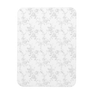 Floral Fridge Magnet   Elegant Cottage Decor