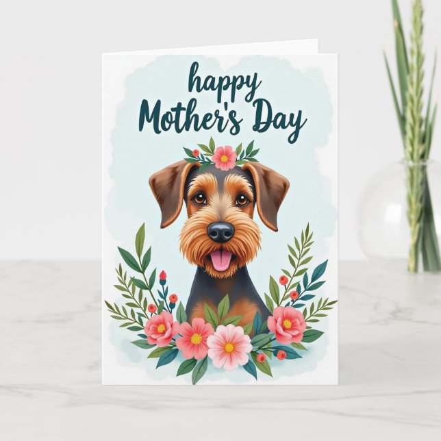 Floral Friend Best Wishes Card (Front)