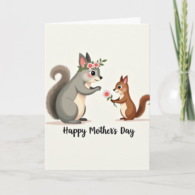 Floral Friends Love Card (Front)