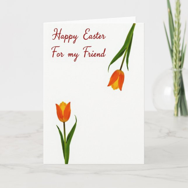 Floral Friendship Festive Season Card (Front)