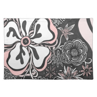Floral Frill | Customizable Color | Placemats