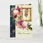Floral Funeral Program Template, Order of Service