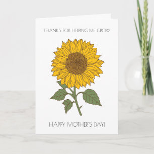 Floral Funny Mother's Day Card