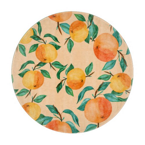 Floral Fusion Watercolor Flower Symphony Cutting Board