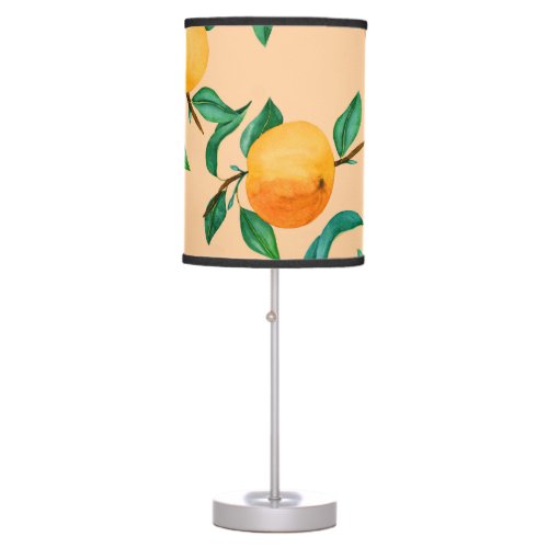 Floral Fusion Watercolor Flower Symphony Table Lamp
