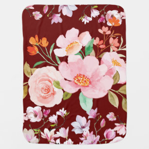 Floral Garden Baby Blanket