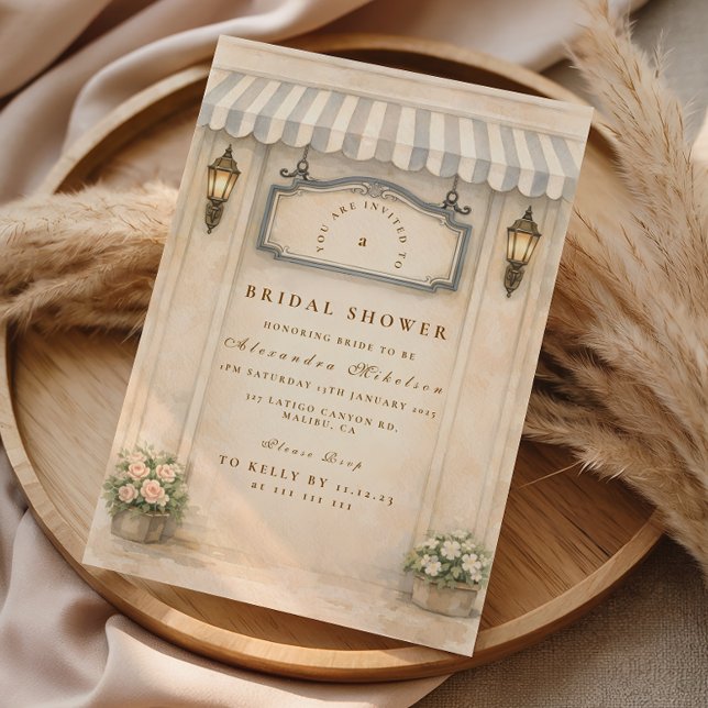 Floral Garden Bridal Shower Invitation (Creator Uploaded)