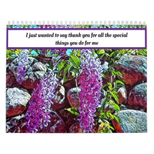 floral garden calendar