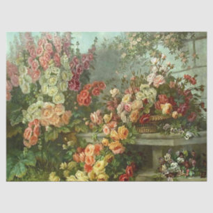 Floral Garden Decoupage Paper
