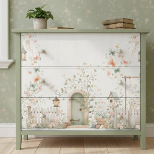 Floral Garden Decoupage Tissue Paper