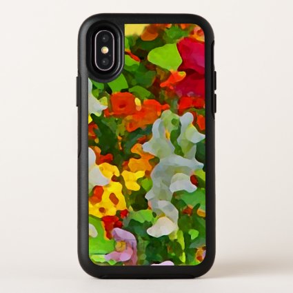 Floral Garden Flowers OtterBox iPhone X Case