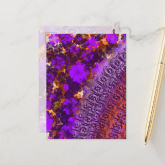 Floral Garden Postcard