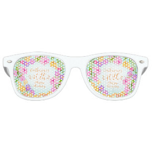 Floral Garden Retro Sunglasses