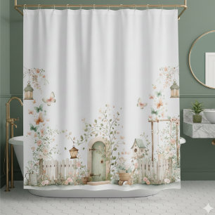 Floral Garden Shower Curtain