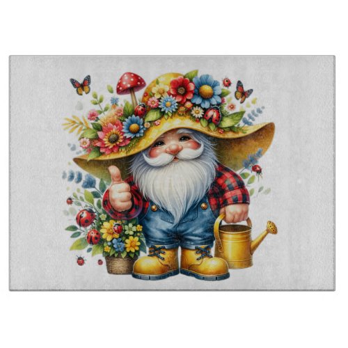 Floral Gardener  Cutting Board