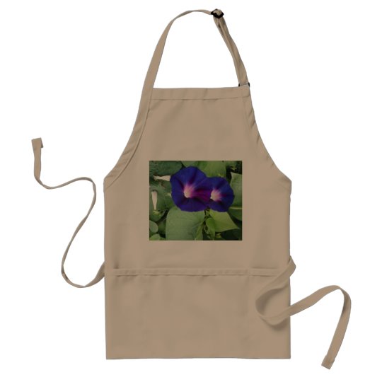 AGFT 647 Sakura Flowers Floral Garden Apron Custom Birthday Gift Six Pockets Pretty Purple Apron Personalize With Name Ships TODAY