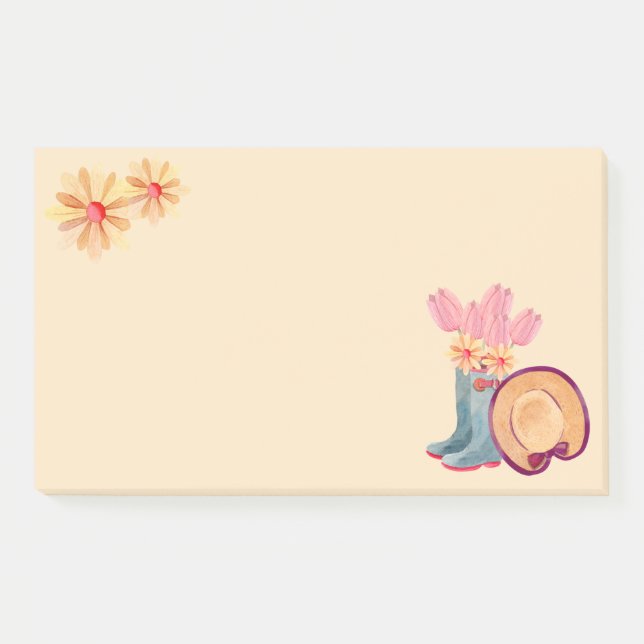 Floral Gardening Notes (Front)