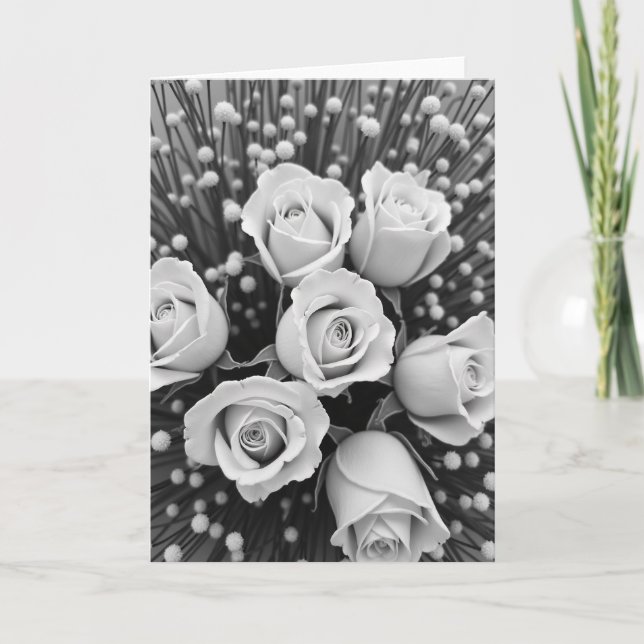 Floral Geometry Art Card (Front)