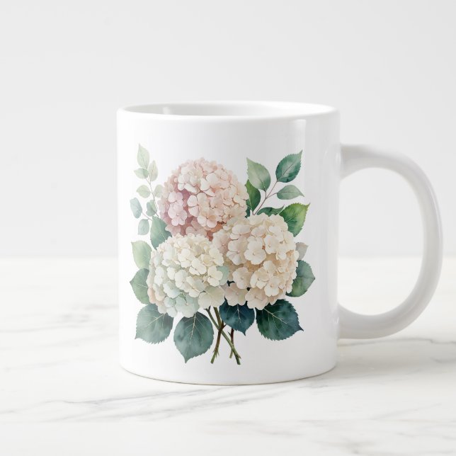 Floral  giant coffee mug (Right)